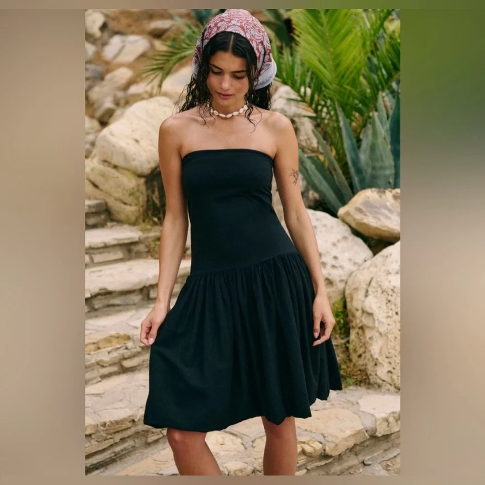 FREE PEOPLE Asia Convertible Mini DRESS - Picture 1 of 4